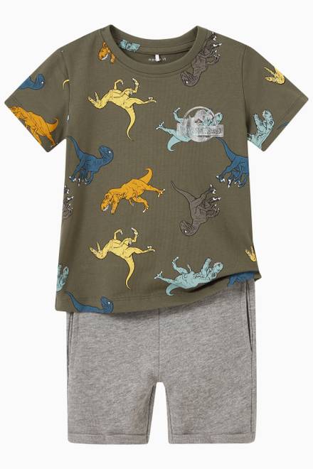 hover state of Jalil Jurassic World T-shirt in Cotton