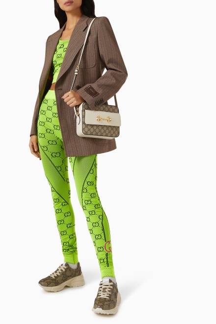 hover state of GG Leggings in Jersey Jacquard