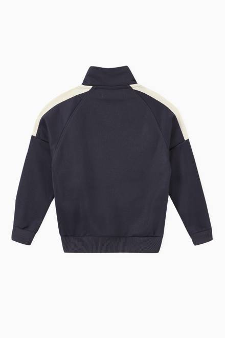 hover state of Panelled Track Jacket in Cotton