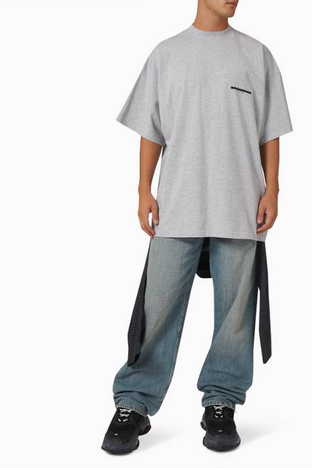 hover state of Oversized T-shirt in Cotton Jersey 