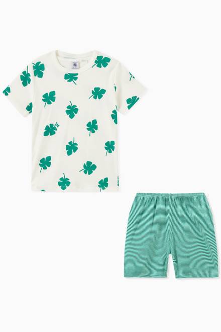 hover state of Clover Pyjama Set in Cotton