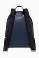 thumbnail of Navy Luxor Fast Leather Backpack #2