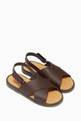 thumbnail of Leather Crossover Sandals #0