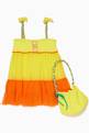 thumbnail of Yellow Embroidered Beach Dress #1