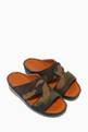 thumbnail of Camouflage-Print Leather Sandals #0