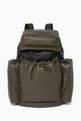 thumbnail of Multi Pocket Grain Leather Backpack #0