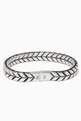 thumbnail of Chevron Woven Sterling Silver Bracelet #2