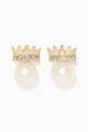 thumbnail of My Princess Pearl Diamond Earrings #0
