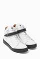thumbnail of Kriss Leather High-Top Sneakers #0