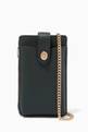 thumbnail of Turnlock Chain Phone Crossbody in Pebble Leather  #0