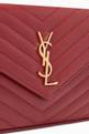 thumbnail of Monogram Chain Wallet in Grain de Poudre Embossed Leather #5