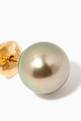 thumbnail of Akila Pearl Stud Earring in 18kt Yellow Gold #3