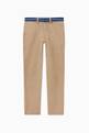 thumbnail of Belted Stretch Skinny Cotton Chino    #0