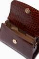 thumbnail of Mini Bag in Croco Embossed Leather      #3