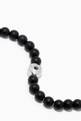 thumbnail of Spiritual Beads Evil Eye Bracelet with Onyx & Sapphire    #3