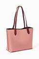 thumbnail of Willow Tote with Signature Canvas Interior in Colour-block Leather      #2