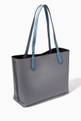 thumbnail of Willow Tote with Signature Canvas Interior in Colour-block Leather #2
