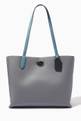 thumbnail of Willow Tote with Signature Canvas Interior in Colour-block Leather #0