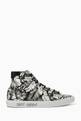 thumbnail of Malibu High Top Sneakers in Floral Canvas   #0
