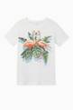 thumbnail of Painty Flamingo Organic Cotton T-shirt         #0