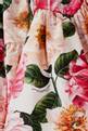 thumbnail of تنورة بوبلين قطن طويلة بنقشة زهور كاميليا #3