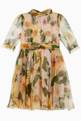 thumbnail of Camellia Silk Chiffon Midi Dress    #1