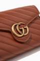 thumbnail of GG Marmont Chain Wallet in Matelassé Leather       #5
