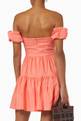 thumbnail of Elio Off Shoulder Mini Dress in Cotton Poplin     #2