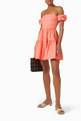 thumbnail of Elio Off Shoulder Mini Dress in Cotton Poplin     #1