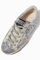 thumbnail of Super-Star Sneakers with Suede Star in Glitter     #3