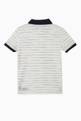 thumbnail of Polo Shirt with Stripes in Cotton #2