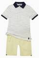 thumbnail of Polo Shirt with Stripes in Cotton #1