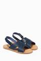 thumbnail of Flat Strap Sandals in Leather  #0