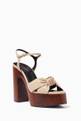 thumbnail of Bianca 85 Sandals in Nappa and Wood    #2