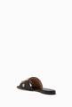 thumbnail of Valentino Garavani Roman Stud Slide Sandals in Quilted Nappa #3