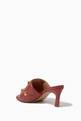 thumbnail of Valentino Garavani Roman Stud Slide Sandals in Quilted Nappa         #3