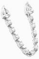 thumbnail of Single Pear Diamond Earring in 18kt White Gold    #3