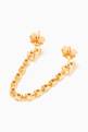 thumbnail of Single Pear Diamond Earring in 18kt Yellow Gold    #2