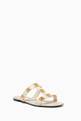 thumbnail of Valentino Garavani Roman Stud Slide Sandals in Calfskin      #2