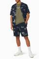 thumbnail of Alfred Graphic Organic Cotton Twill Shorts #1