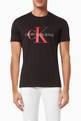 thumbnail of CK Monogram T-shirt in Organic Cotton       #0