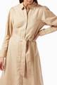 thumbnail of Linen Midi Shirt Dress   #4