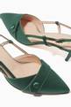 thumbnail of Fionda Sofistica Pumps in Satin and Grossgrain #5