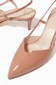 thumbnail of Fionda Slingback Pumps in Patent Calfskin Leather #5