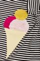 thumbnail of Ice Ice Baby Striped Jersey T-shirt       #3
