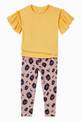 thumbnail of Floral Print Sweatpants in Stretch Organic Cotton   #1