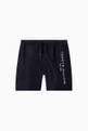 thumbnail of Logo Mid Length Swim Shorts in Recycled Polyester #0