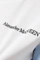 thumbnail of Alexander McQueen Top in Jersey & Poplin #3