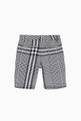 thumbnail of Tailored Shorts in Check Cotton Poplin  #2