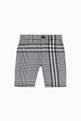 thumbnail of Tailored Shorts in Check Cotton Poplin  #0